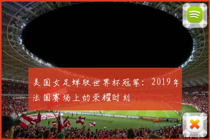 美国女足蝉联世界杯冠军:2019年法国赛场上的荣耀时刻