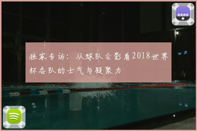 独家专访：从球队合影看2018世界杯各队的士气与凝聚力